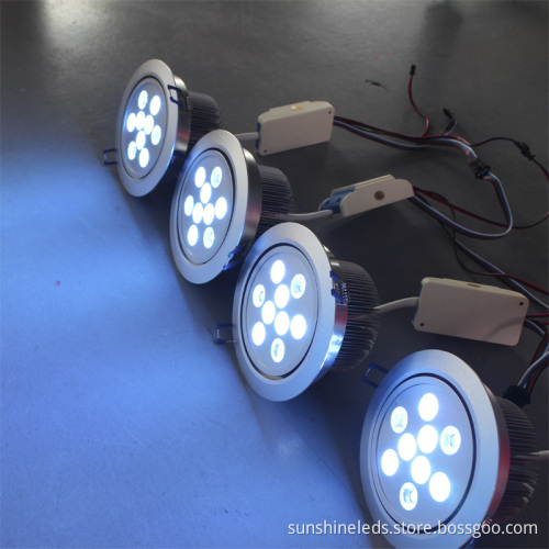 15W/18W/27W RGBW Color Change LED Ceiling Downlight
